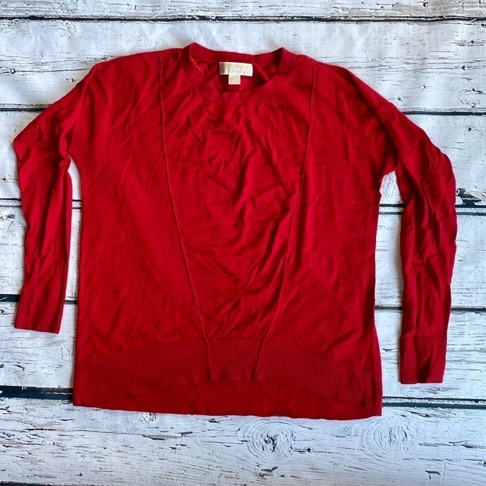 Michael Kors red sweater